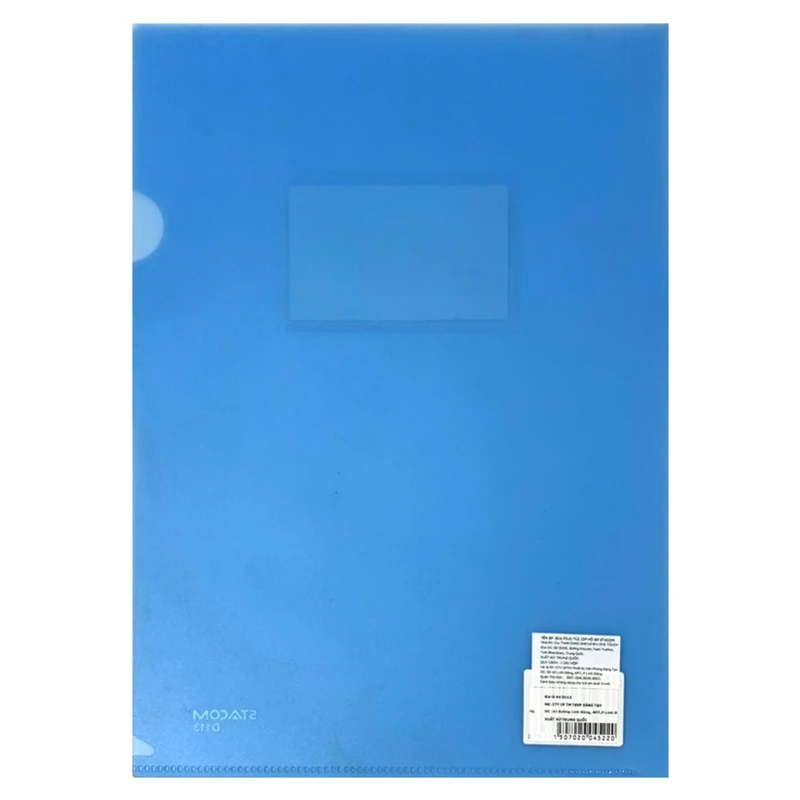 Bìa file lá A4 D113 - có namecard Stacom
