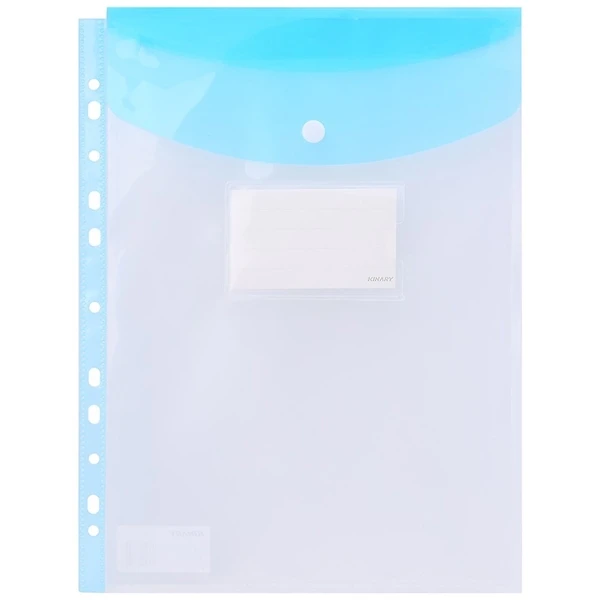 Bìa hồ sơ FB1071 - Kingnary (bìa nút 11 lỗ đứng)