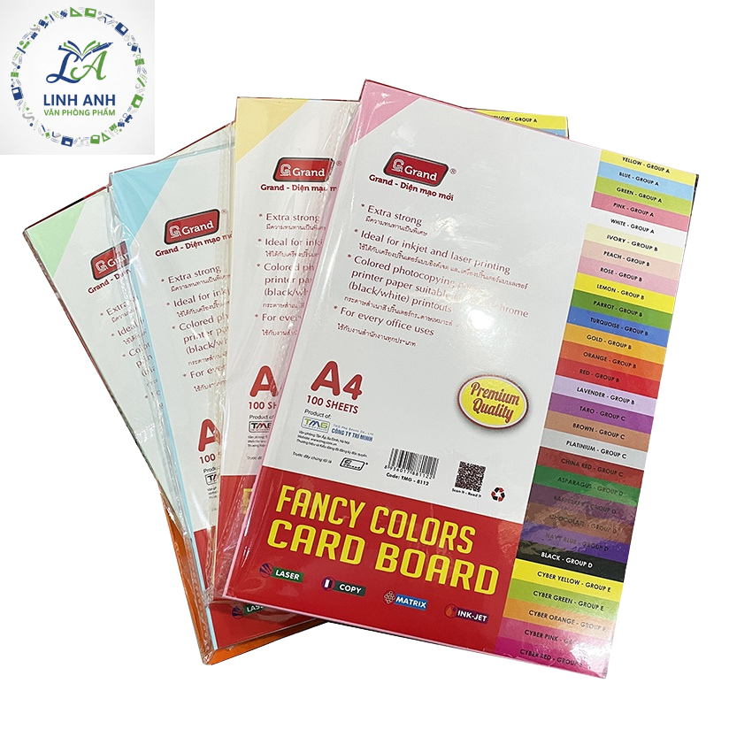 Giấy photo đặc biệt A4 Grand  (X/500)