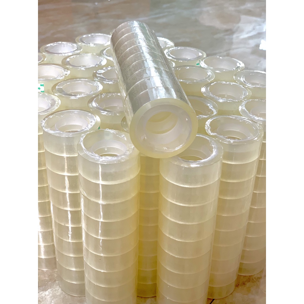 Băng keo 18mm - văn phòng (cây/10 cuộn)