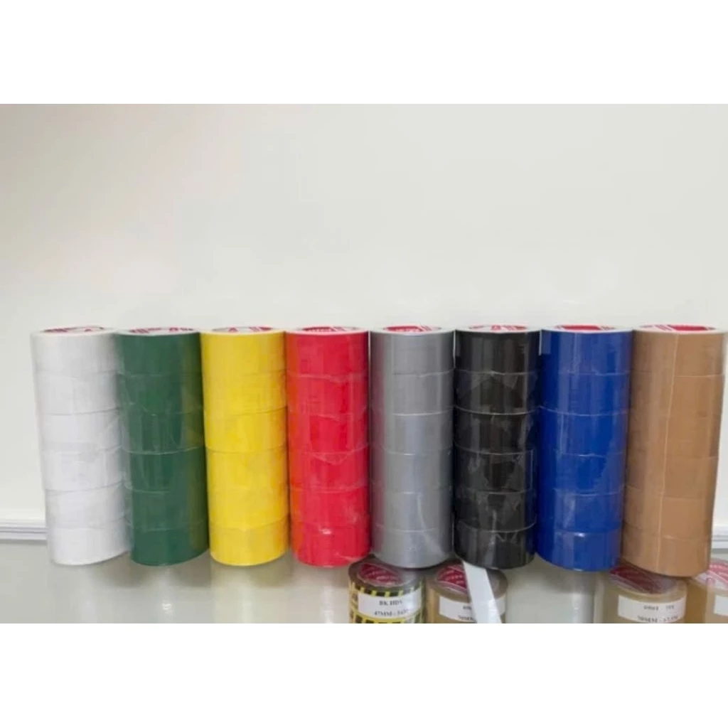 Băng keo 23.5mm - vải XD (cây/12 cuộn) HC