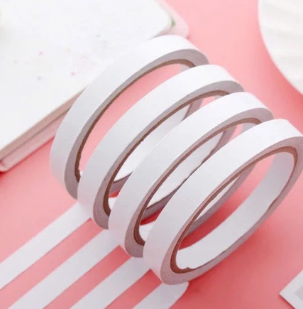 Băng keo 2 mặt 12mm 5m - mỏng (cây/ 24 cuộn - B/25)