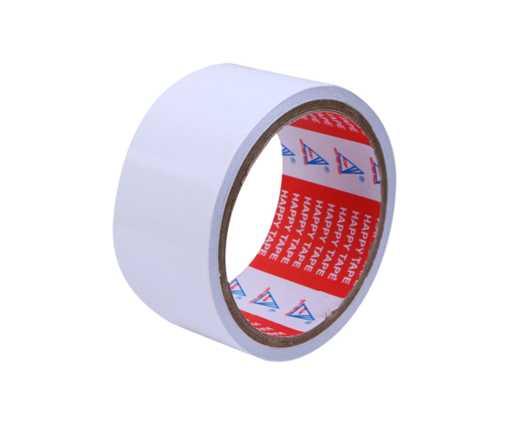 Băng keo 2 mặt 48mm 5m - mỏng (cây/ 6 cuộn - B/25)