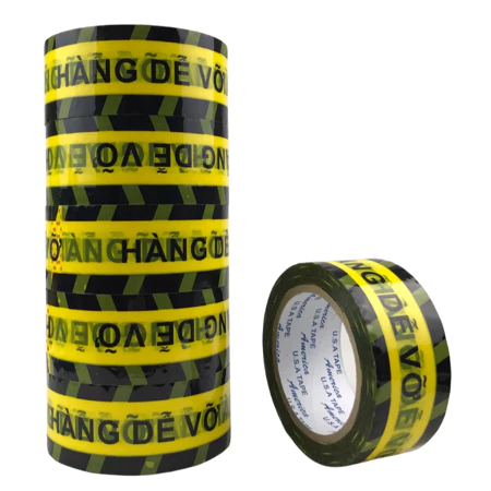 Băng keo 47mm - hàng dễ vỡ (cây/ 6 cuộn)