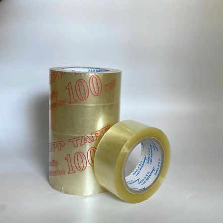 Băng keo 47mm - trong 050 75y (cây/ 6 cuộn) 67.5m HC