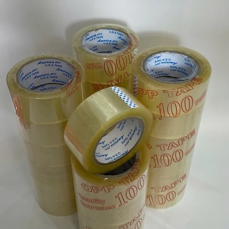 Băng keo 48mm 1.2kg - đục (Cây/6 cuộn - B/20)