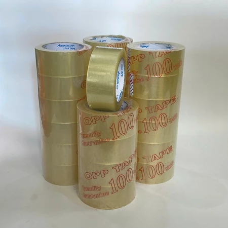 Băng keo 48mm - trong, đục (cây/6 cuộn - B/20)