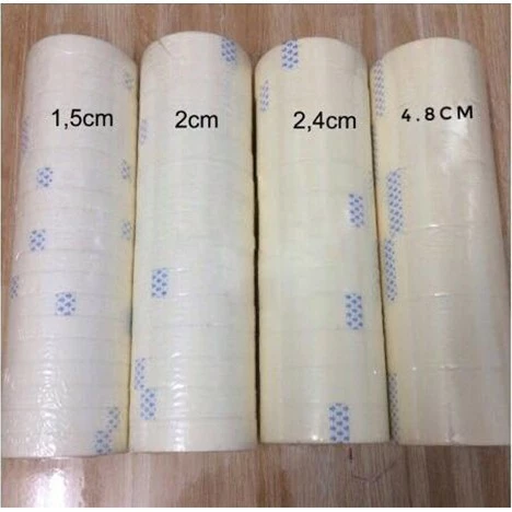 Băng keo 36mm 12.5m - giấy dày (cây/8 cuộn - B/25)