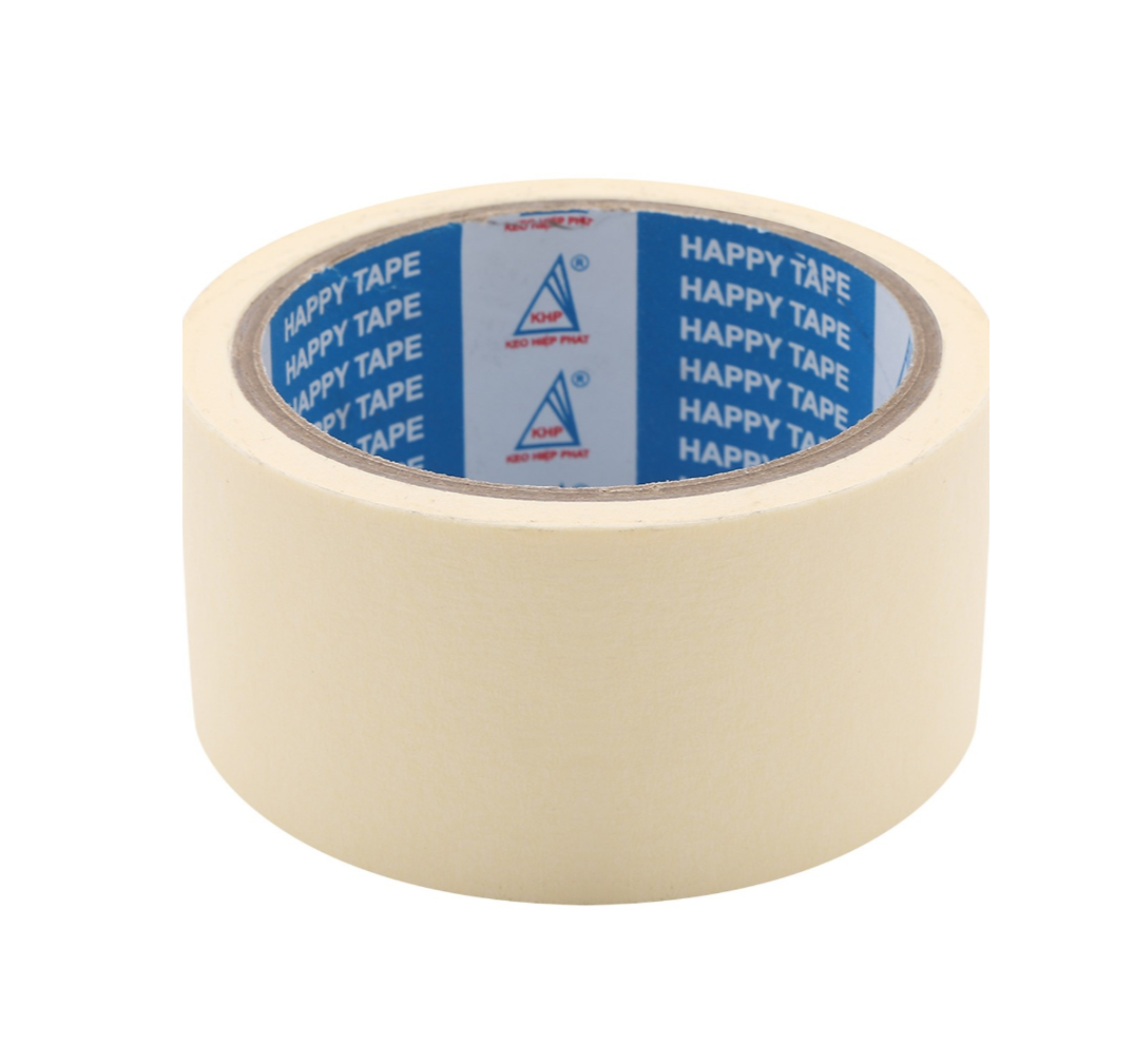 Băng keo 48mm - giấy mỏng (cây/6 cuộn - B/25)