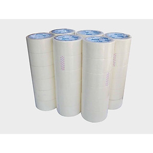 Băng keo 48mm - giấy mỏng (cây/6 cuộn - B/25)