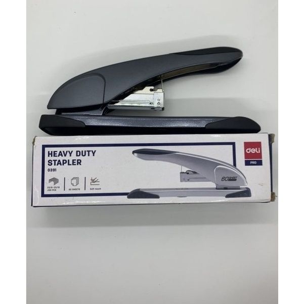 Bấm kim trung 60 tờ Deli 391 (23/6)