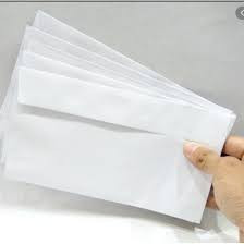 Bao thư 80 (18x24) - A5 trắng nắp ngang (X/100c)