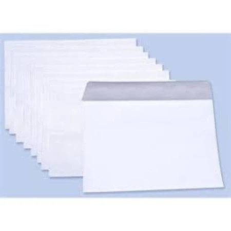 Bao thư 100 (18x24) - A5 trắng nắp ngang ĐL 100 (X/100c)