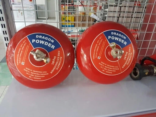 Bình cầu (treo)chữa cháy tự động DRAGON loại bột ABC 8kg