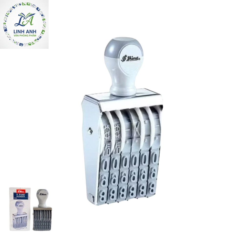 Con dấu Shiny N26 (6 số 7 ly)