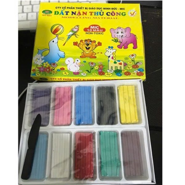 Đất nặn Mic 10 màu (T/52)