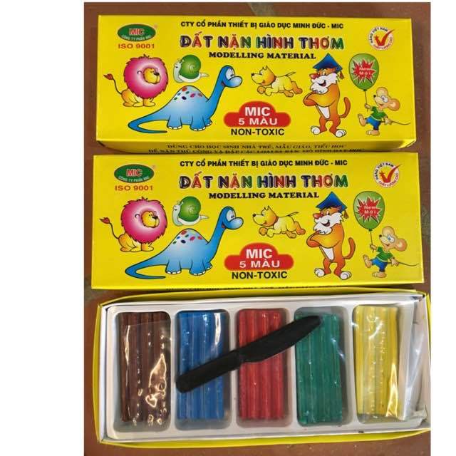 Đất nặn Mic 5 màu (T/50)