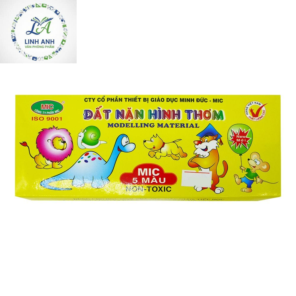 Đất nặn Mic 5 màu (T/50)