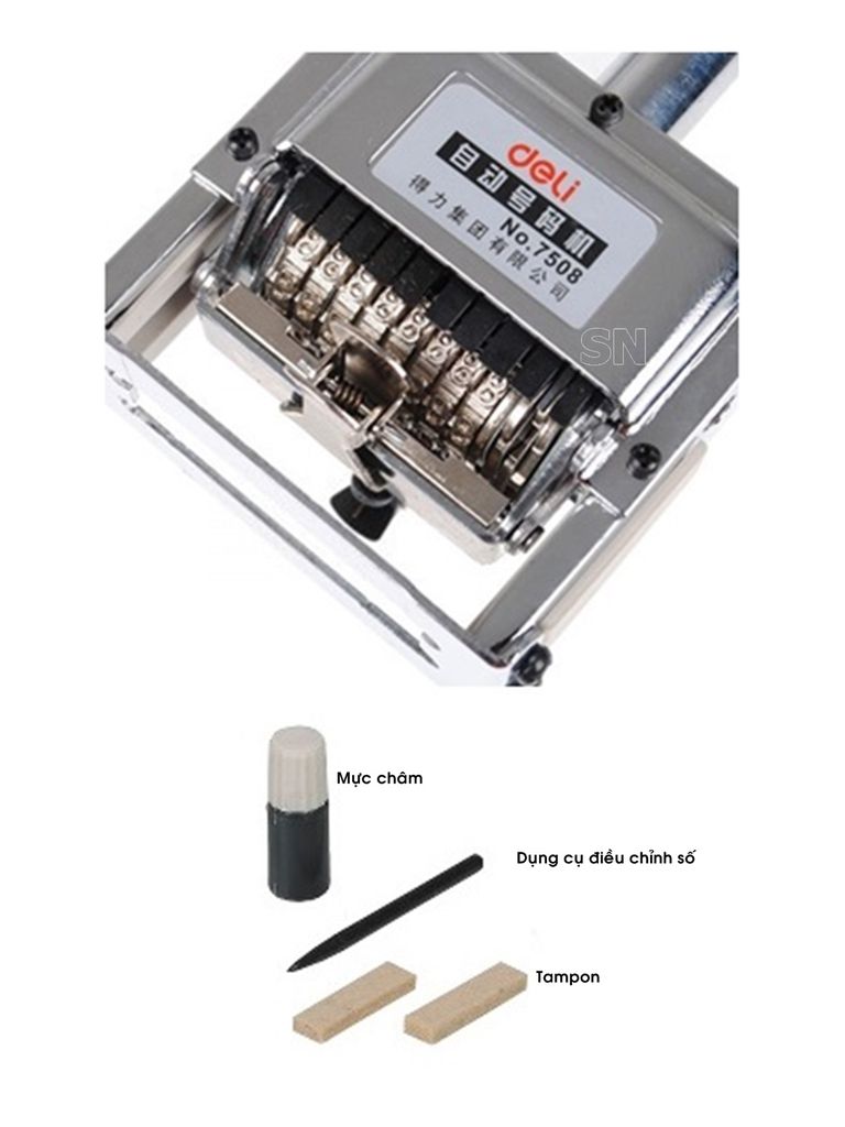 7508_Dấu nhảy tự động 8 số Deli