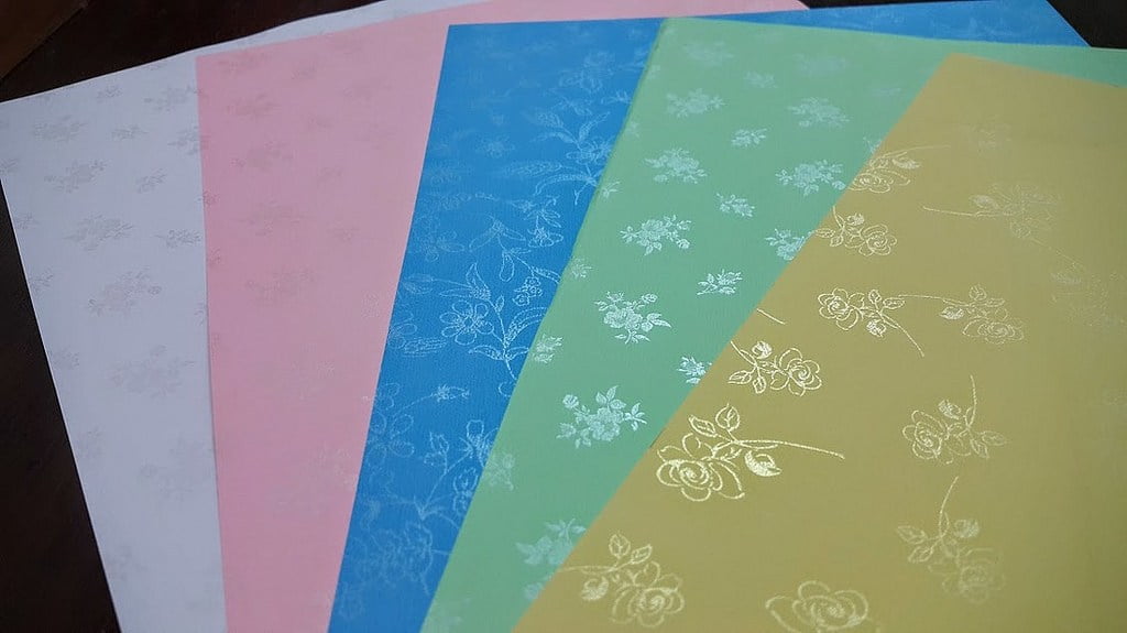 Giấy thơm dày - A4 Bìa thơm KLC