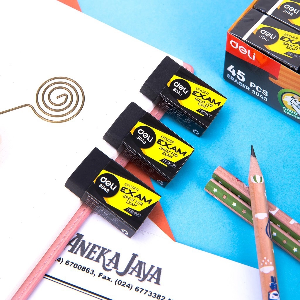 Gôm Deli đen 3043 (H/45)