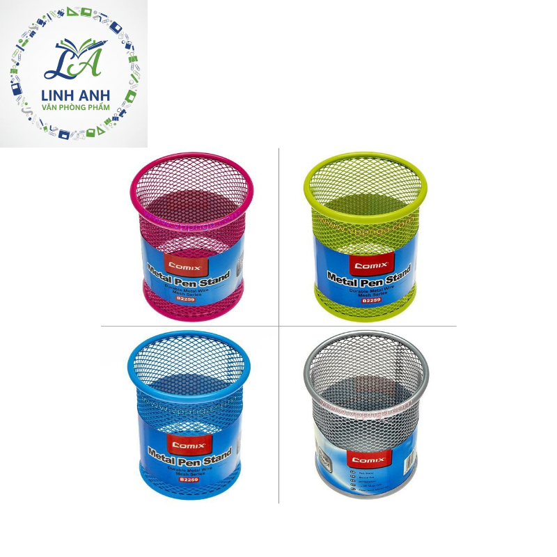Khay bút sắt Comix 2259 (tròn)