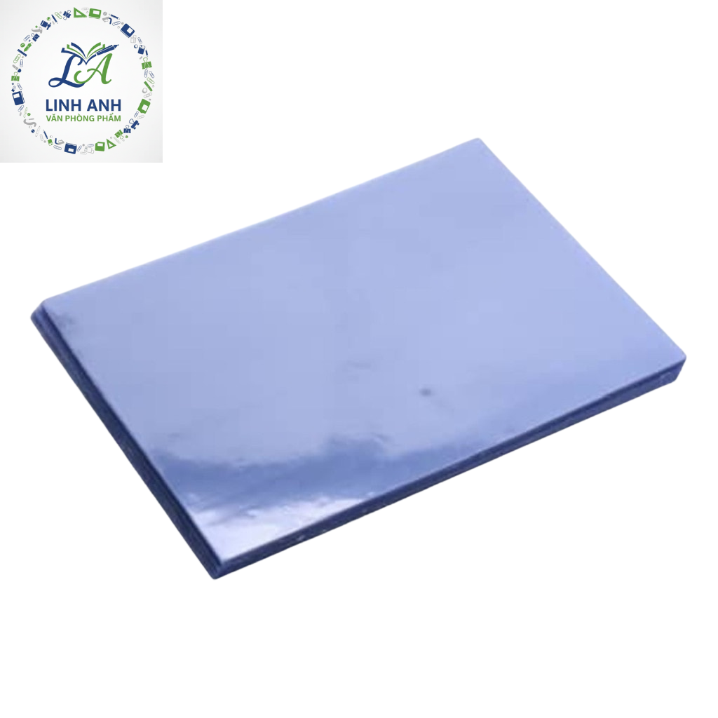 Màng nhựa mỏng PVC: A4+A3 thường - Bìa kiếng A4 (1.2) CÓ HẠT - 100T