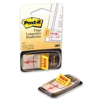 680-9 Miếng đánh dấu signhere (3M)