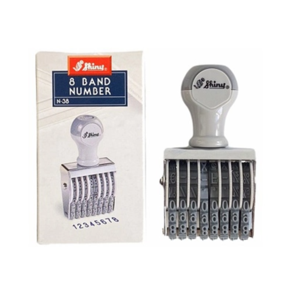 Dấu số N38 hiệu Shiny (8 số 5 ly)