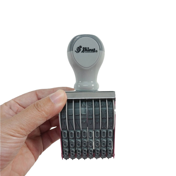 Dấu số N38 hiệu Shiny (8 số 5 ly)