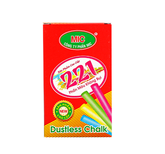 Phấn Mic Ko bụi - đủ màu - H/10V (T=50H)