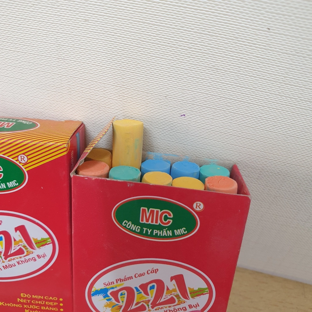 Phấn Mic Ko bụi - đủ màu - H/10V (T=50H)