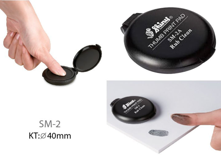 Tăm pong mực dấu SM-2A hiệu Shiny (đen)