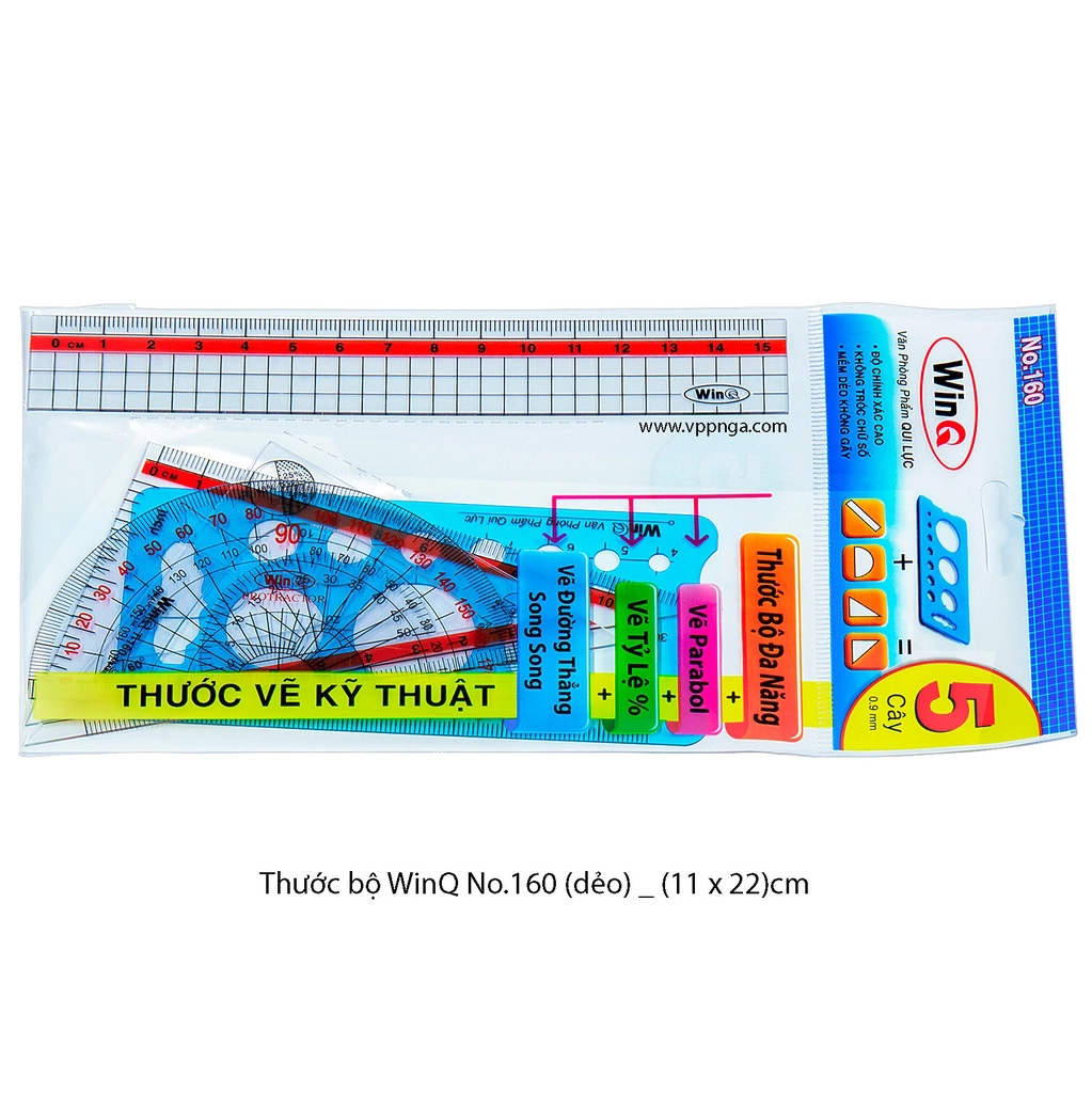 Thước bộ WinQ T160 (B/10 bộ)