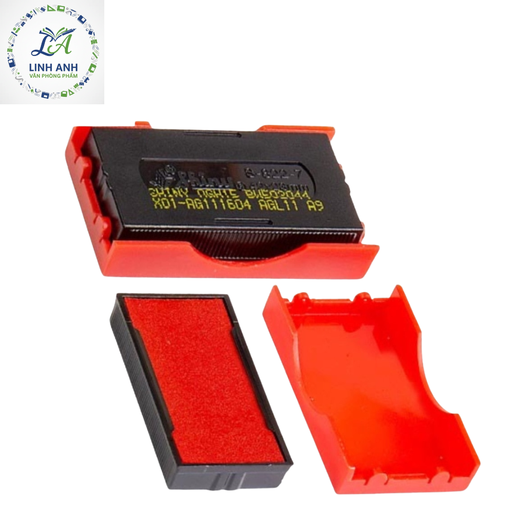 Tăm pong mực dấu S852-7 hiệu Shiny - Xanh