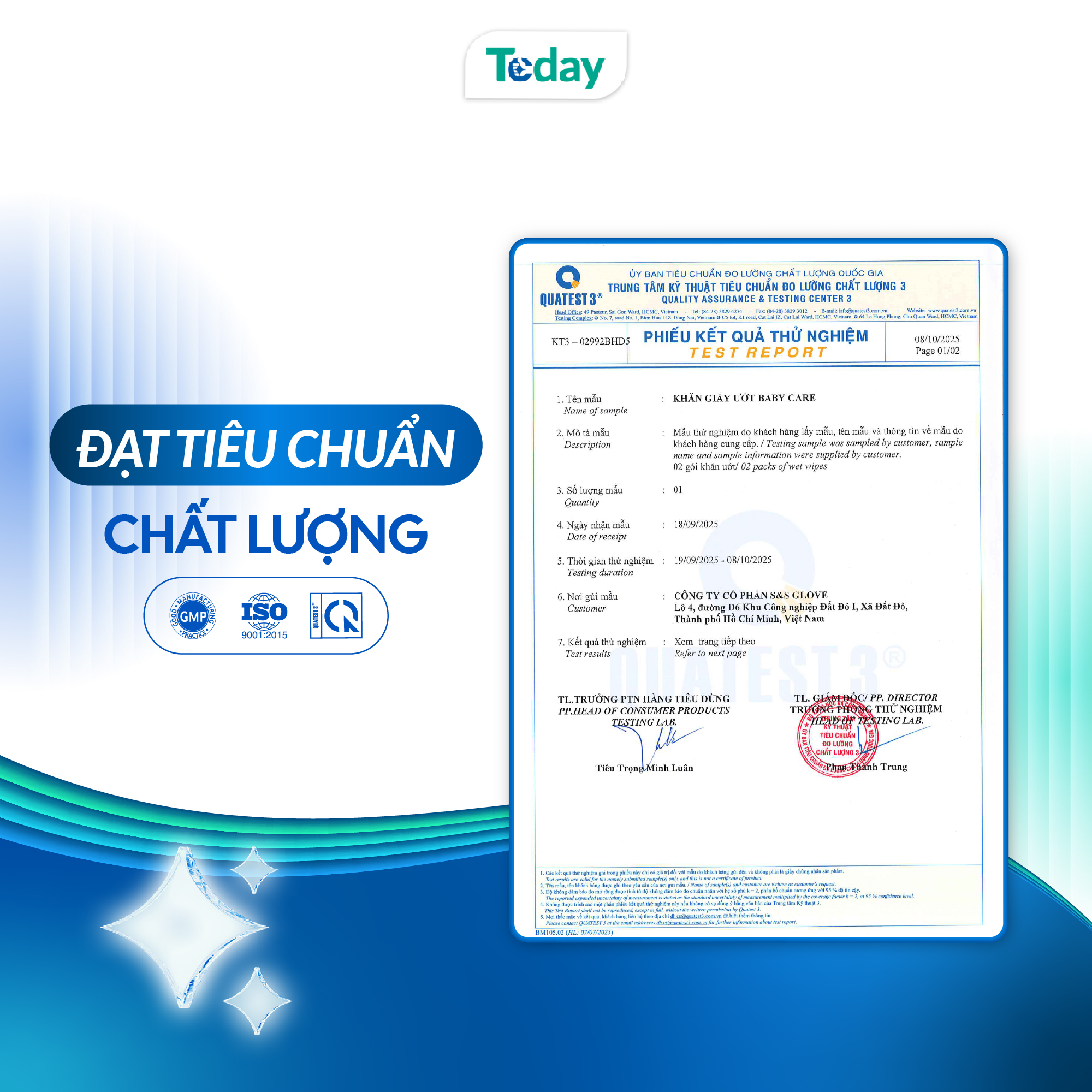 [Gói 80 Tờ] Khăn Ướt TODAY Cao Cấp