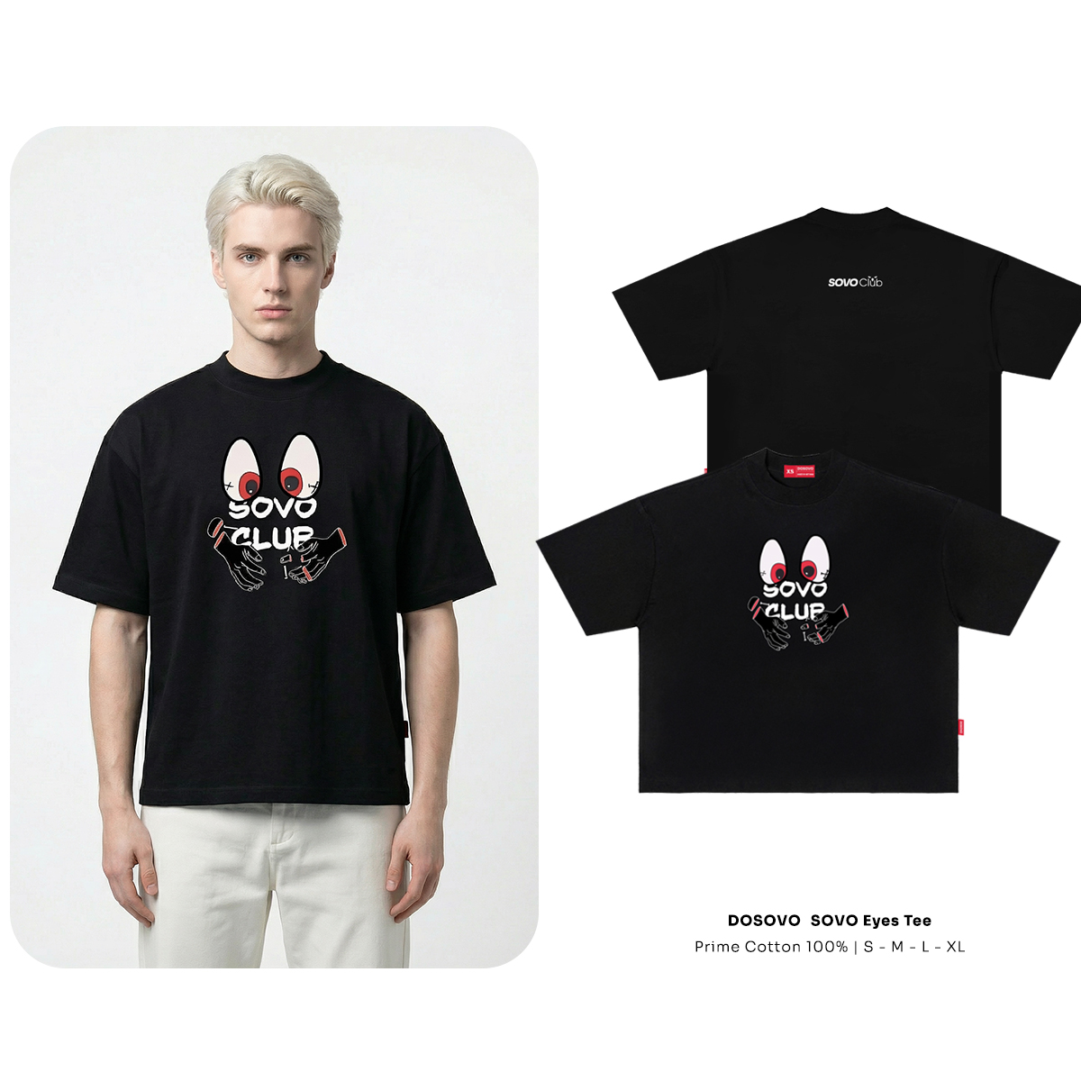 Dosovo Sovo Eyes Tee