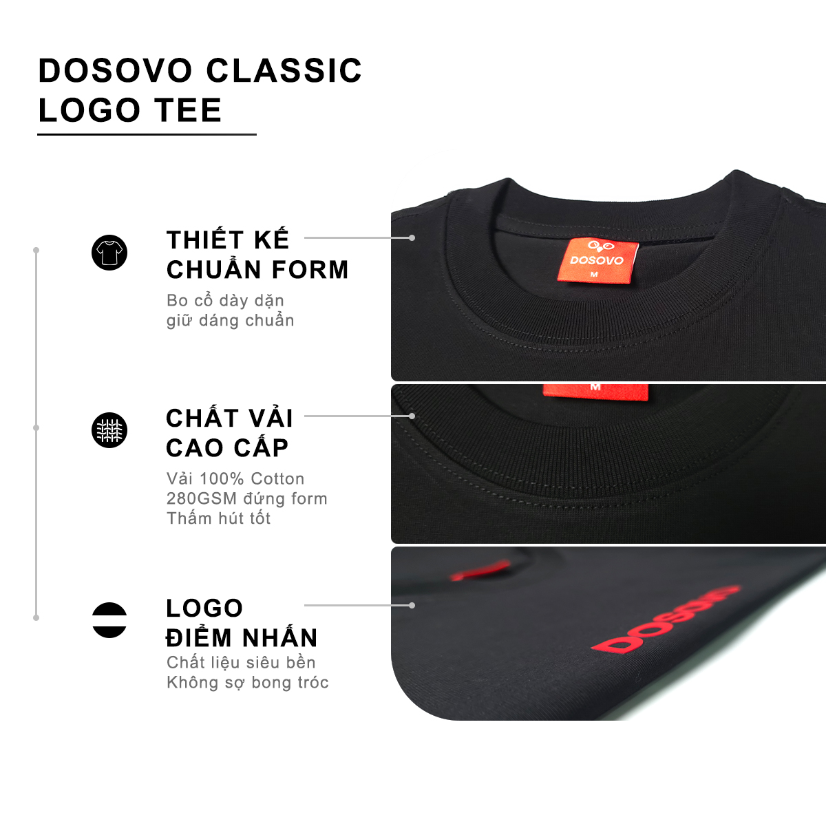 Dosovo Classic Logo Tee