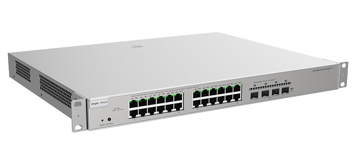 Layer 3 Smart Managed Switch 24 Cổng 10/100/1000BASE-T RG-NBS5200-24GT4XS-P
