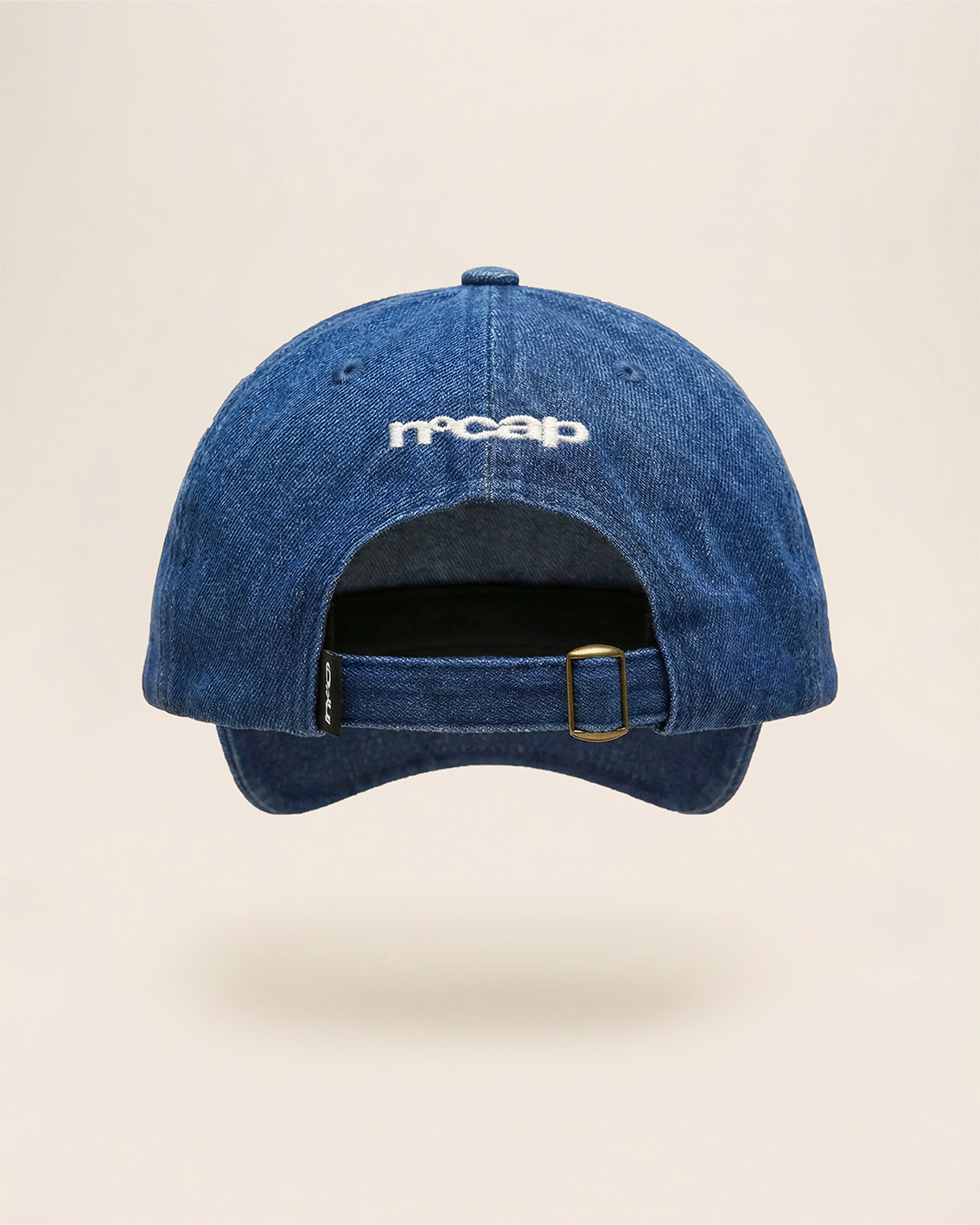 BLUE WASHED DENIM BASEBALL CAP