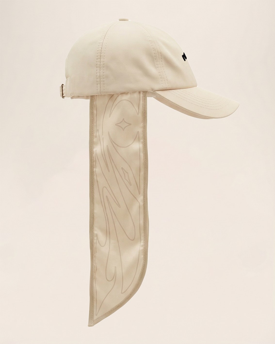 RICE WHITE WINDBREAKER BASEBALL CAP