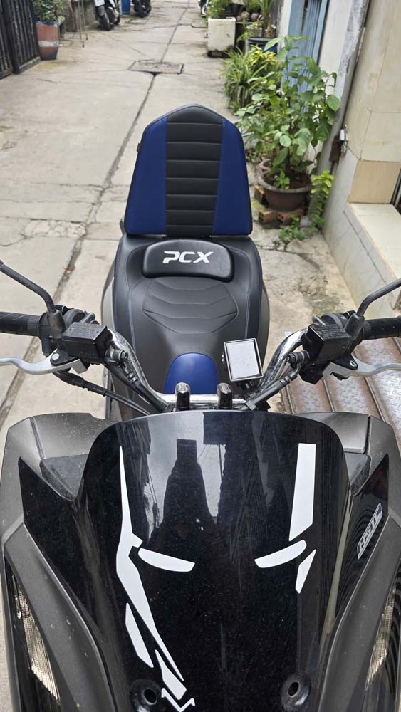 Yên Xe Tựa Lưng Cho Honda PCX – Đen-Dương _ PCX-TL03-BLUE