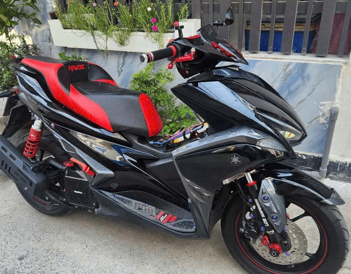 Yên Độ Yamaha NVX Thể Thao Đỏ Đen _ NVX-G12-RED