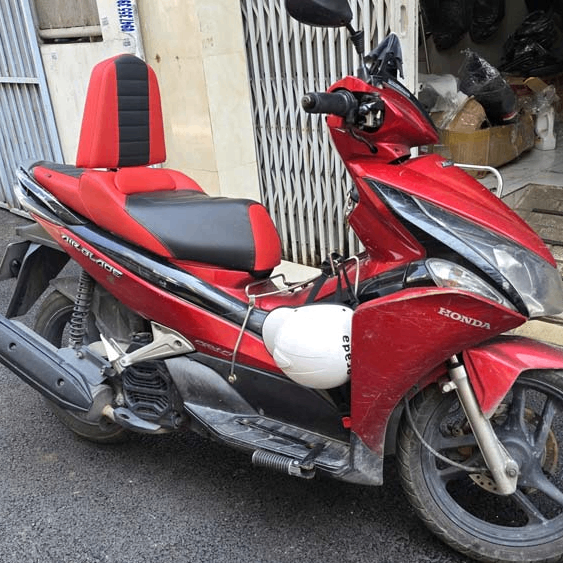 Yên xe tựa bật air blade kiểu dáng mới đẳng cấp_AB-TL03-RED