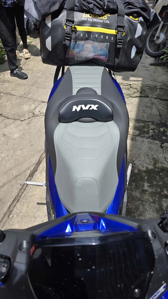 Yên Độ Yamaha NVX Cao Cấp Đen Xám _ NVX-G06-GREY