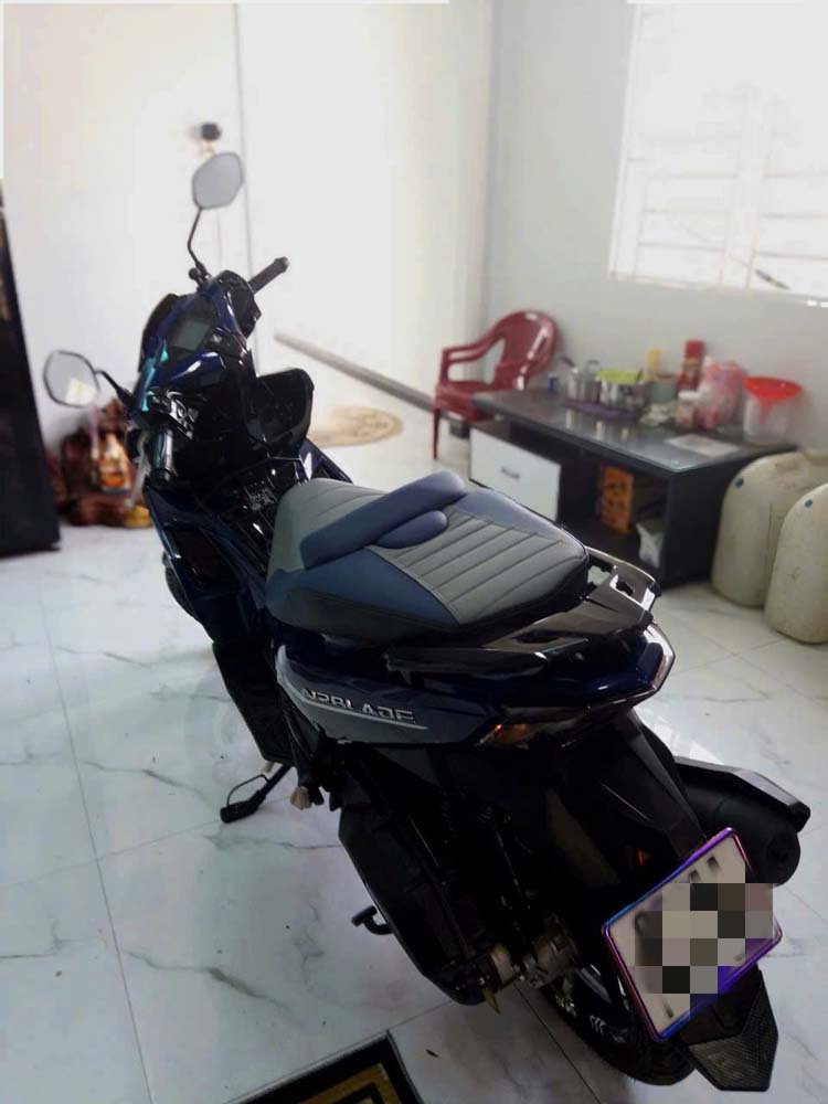 Yên xe Air Blade kiểu dáng thể thao _ AB-G06-BLUE