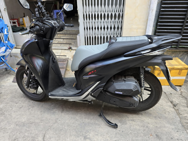 Yên độ thể thao SHđen xám _ SH-G08-GREY