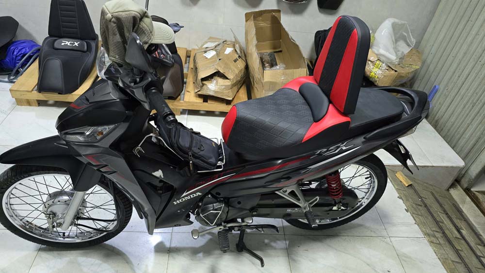 Yên Xe Tựa Bật Cho Honda Wave RSX _ RSX-TL03-BLACK