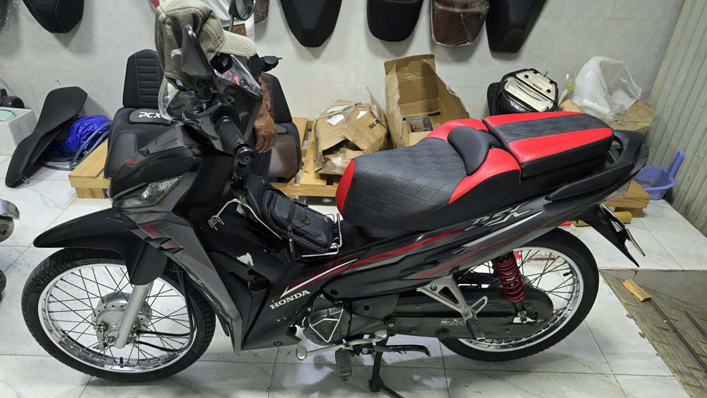 Yên Xe Tựa Bật Cho Honda Wave RSX _ RSX-TL03-BLACK
