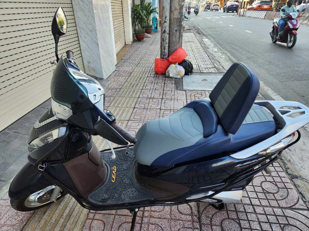Yên Xe Tựa Lưng Cho Honda Lead _ LEAD-TL03-BLUE